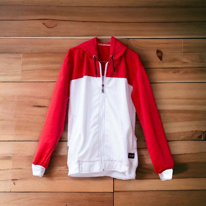 SWEATER HOODIE , JAKET HOODIE MERAH PUTIH INDONESIA