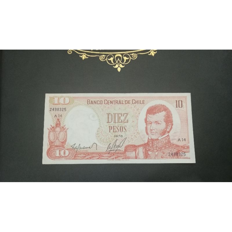 10 pesos chile 1976