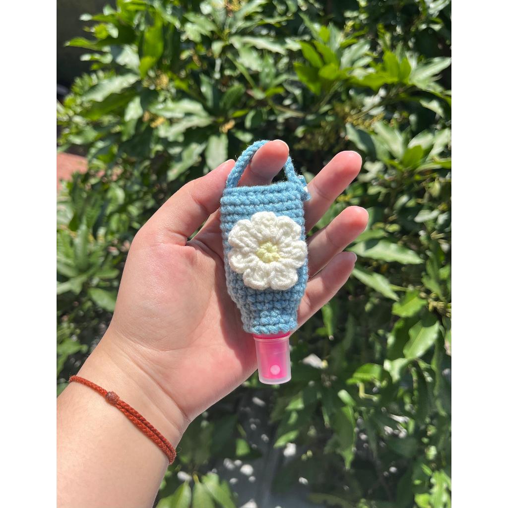 Hand Sanitizer Holder Crochet | Gantungan Hand Sanitizer Rajut