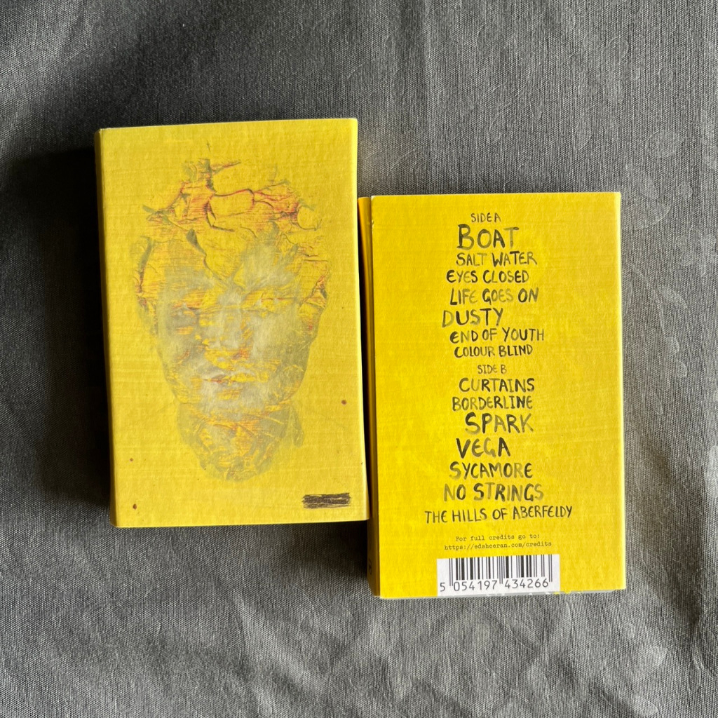 Ed Sheeran Subtract Cassette Album - White (Official from Ed Sheeran UK Store)