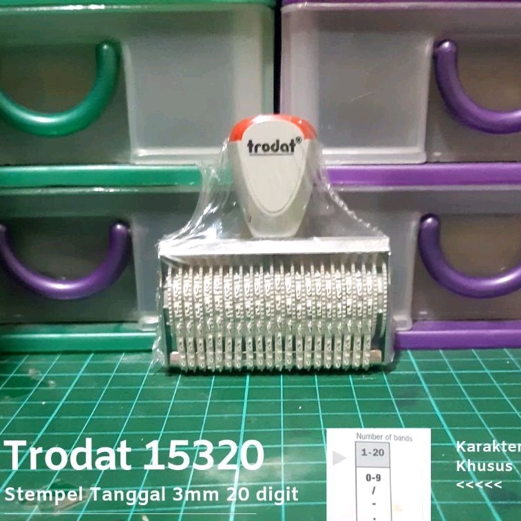 

Stempel Angka Manual 20 Digit 3mm 3 mm Trodat 15320