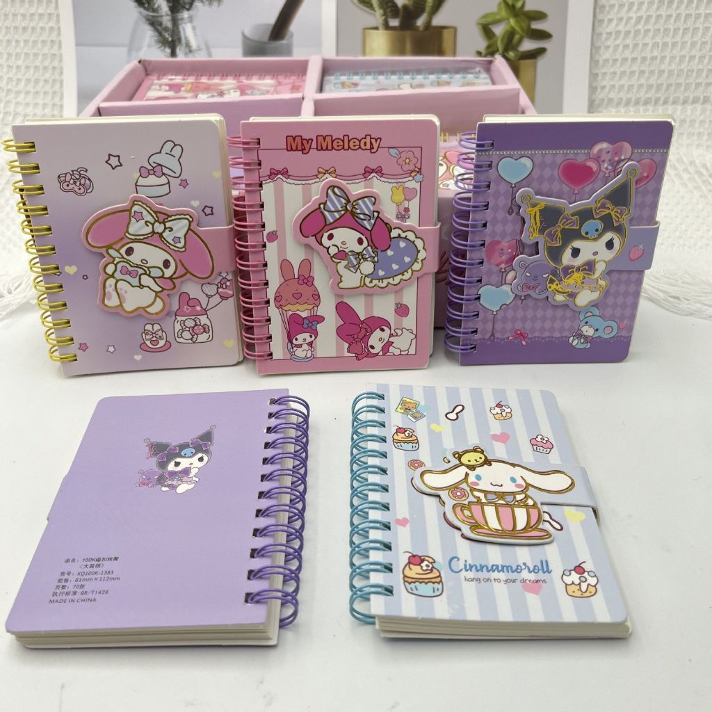 

Memo Mini Ring Magnet Karakter Sanrio / Notebook Mini Saku Lucu Karakter Sanrio XQ100K-1383