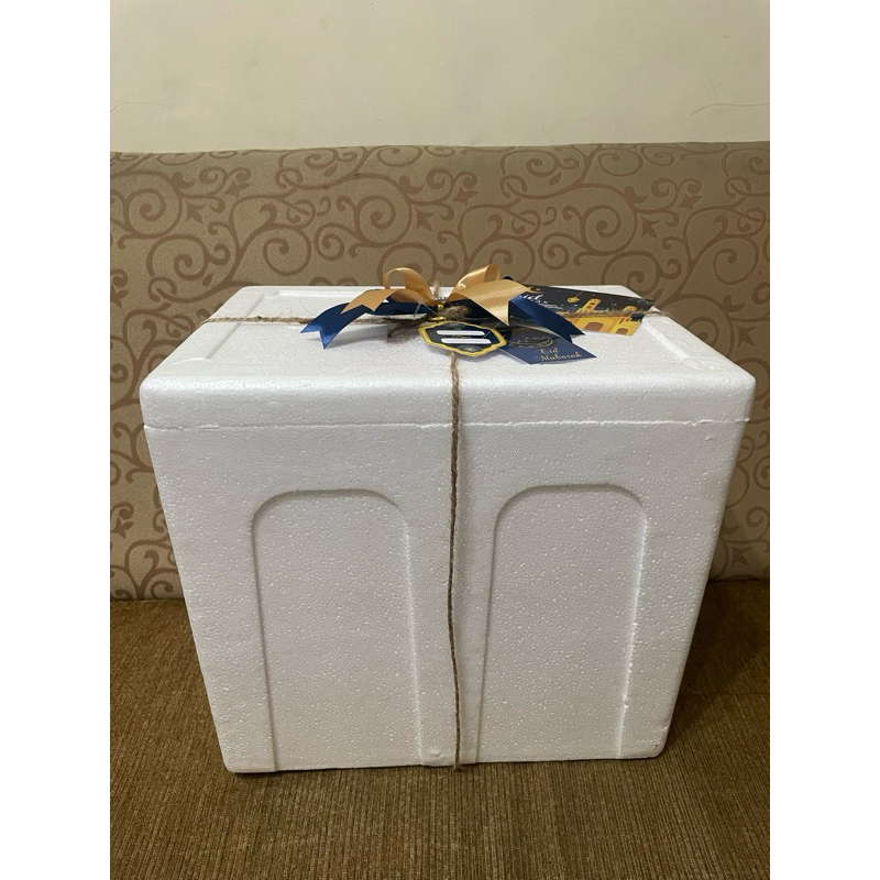 

packing hampers sterofoam box Idul fitri / ulang tahun