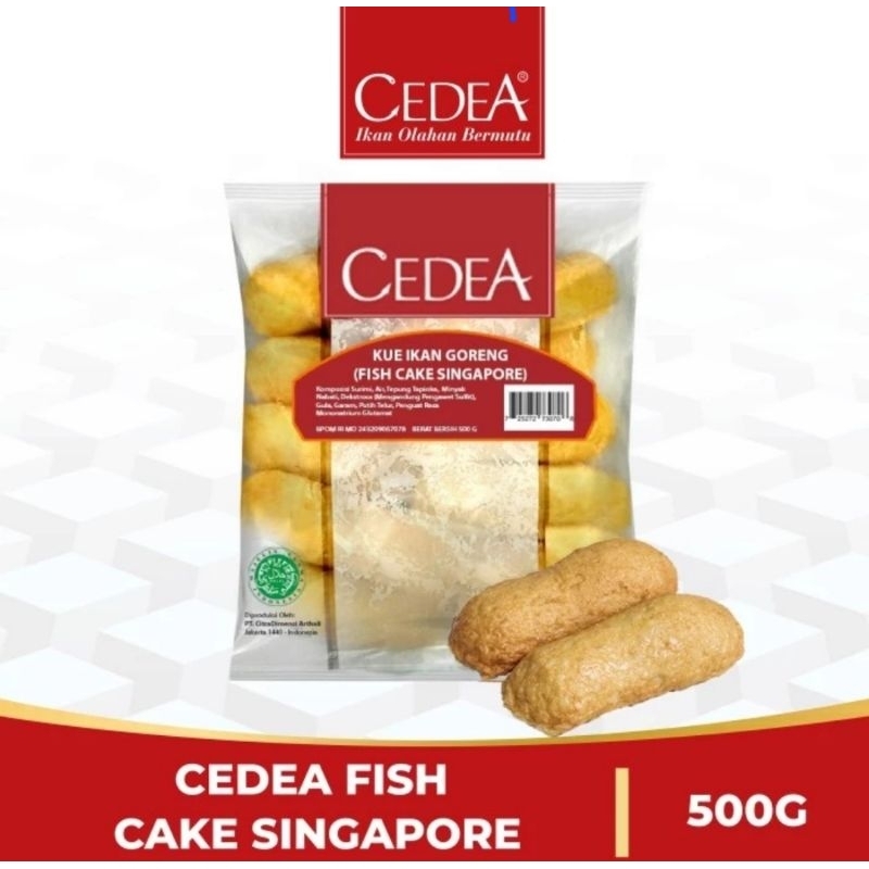 

CEDEA Kue Ikan Goreng/Fish Cake singapore 500gr