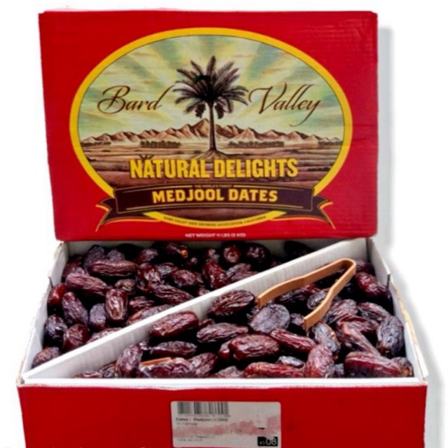 

KURMA MEDJOOL NATURAL DELIGHTS DATES LARGE 5KG / MEDJOOL