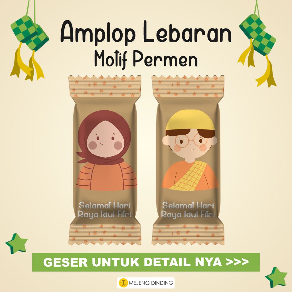 

(ISI 12 PCS) Amplop Permen Lebaran Lucu dan Unik Amplop Permen Lebaran Motif Couple Anak Anak 3 / Amplop Lebaran THR unik Desain Kartu / Amplop Permen Amplop Lebaran Termurah / Amplop Lebaran Model Permen / Amplop Lebaran Permen 2024 Desain Terbaru