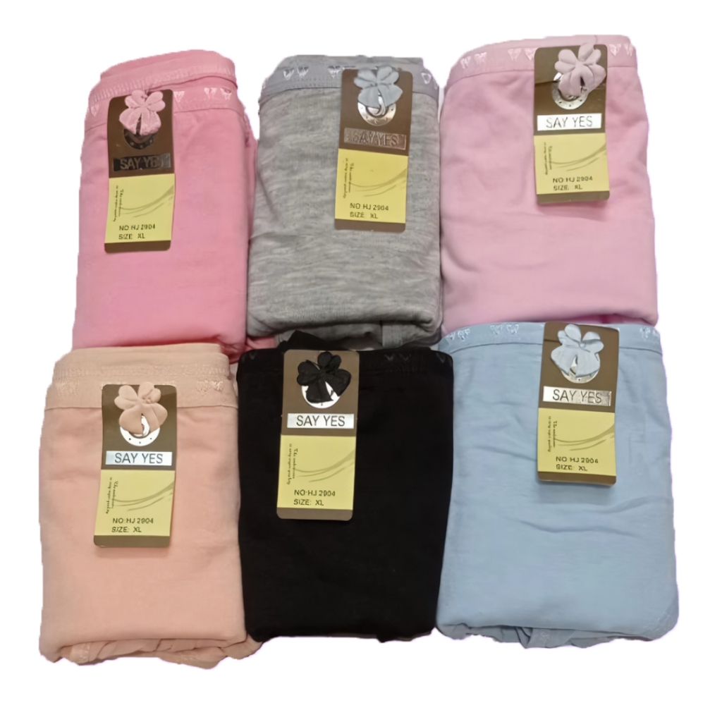 RB1 1 LUSIN Celana dalam wanita dewasa jumbo M L XL 3L 4L 5L Jumbo remaja Katun CD esse say yes