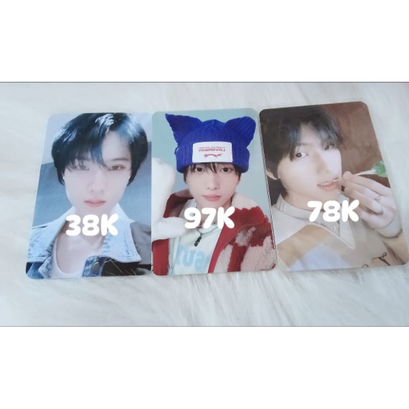 Photocard Jisung Nct Official