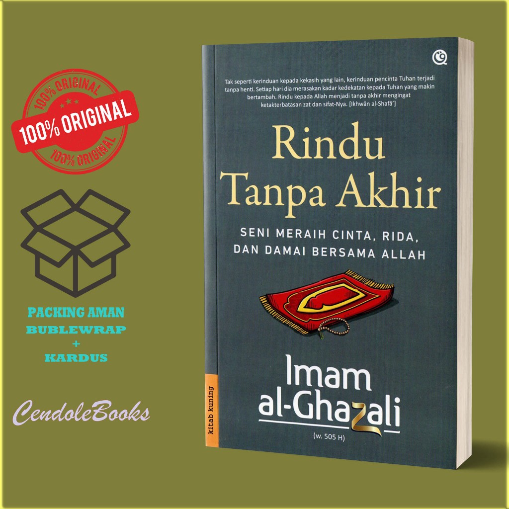 Buku Rindu Tanpa Akhir - Imam Al-Ghazali