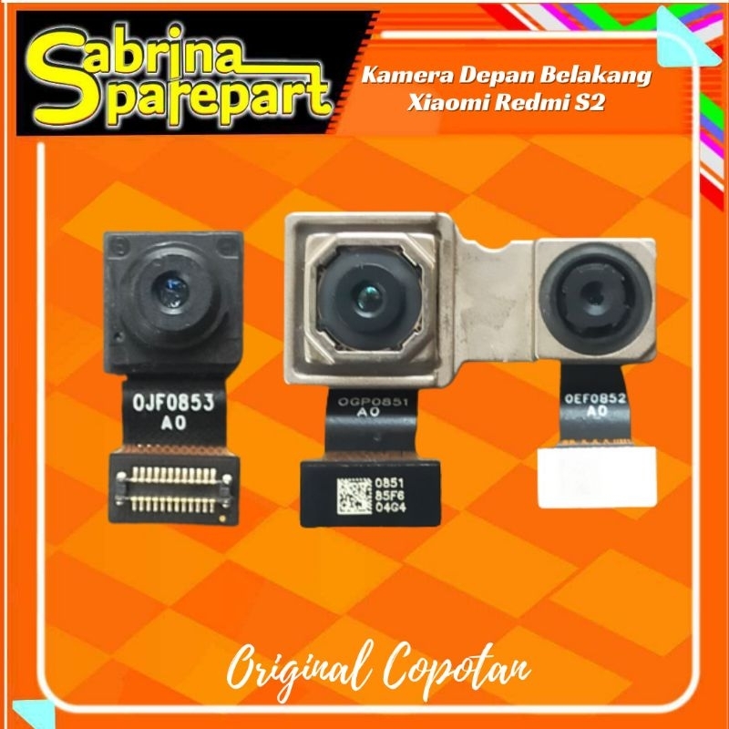 Kamera Depan Belakang Xiaomi Redmi S2 / Y2 Second Copotan