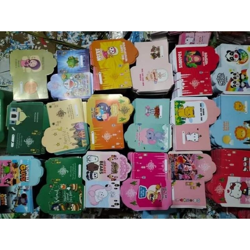

Amplop Lebaran Motif Mix Ukuran Medium [sudah di lem]