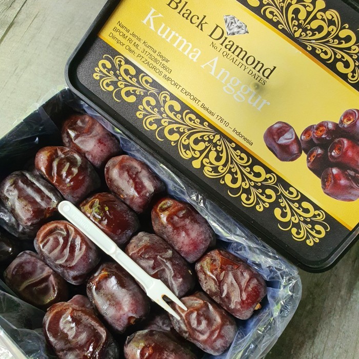 

Kurma Bam Black Diamond - Kurma Anggur Bam Premium Black Diamond Murah Asli