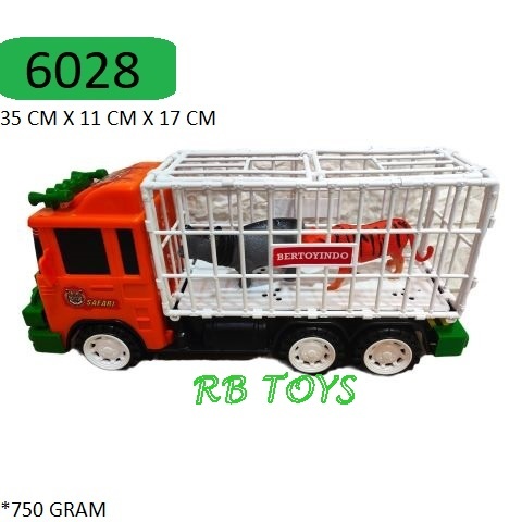 MAINAN MOBIL KERANJANG + 2 PCS BINATANG 6028