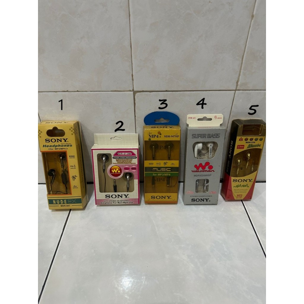 Headset Sony Walkman Vintage Jadul