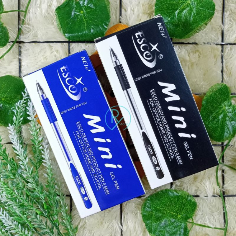 

PULPEN MINI ESCO HITAM/BIRU PER 3PCS