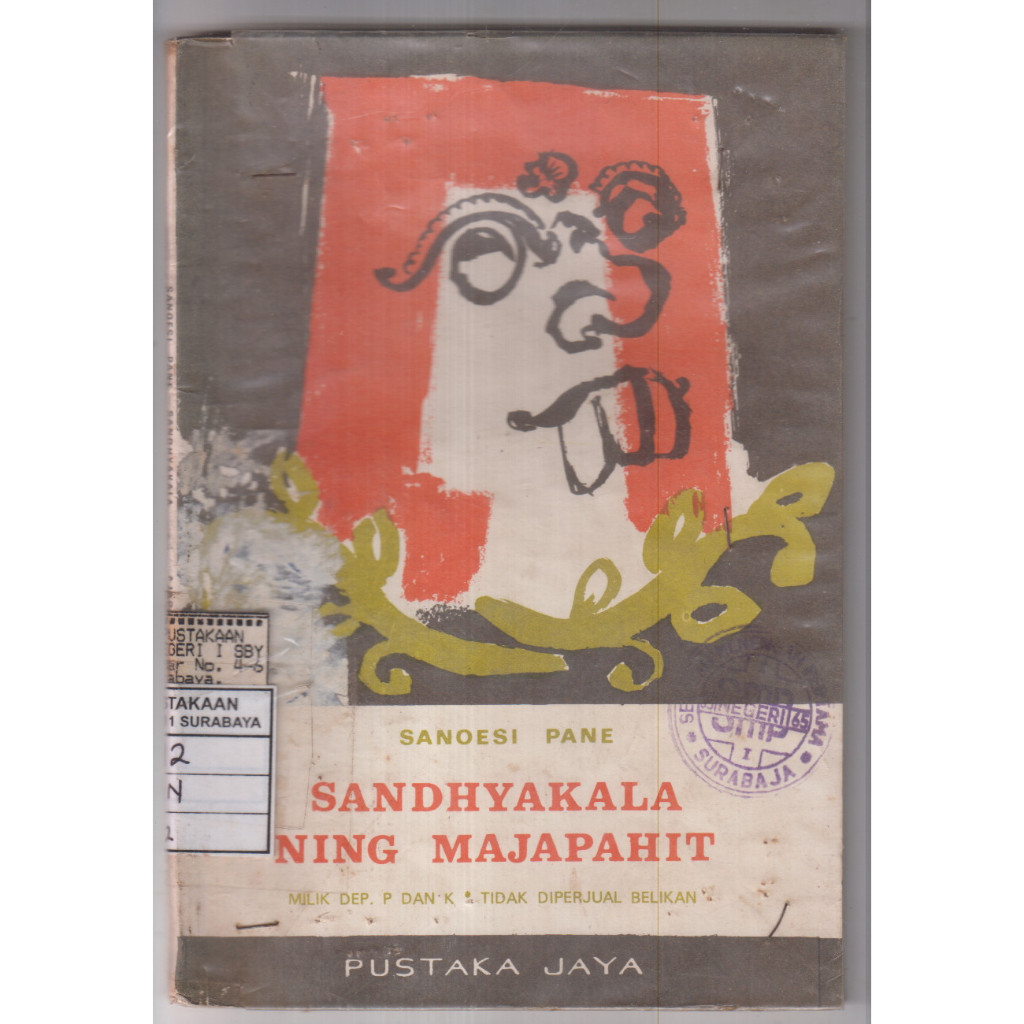 BUKU SANOESI PANE - SANDHYAKALA NING MAJAPAHIT