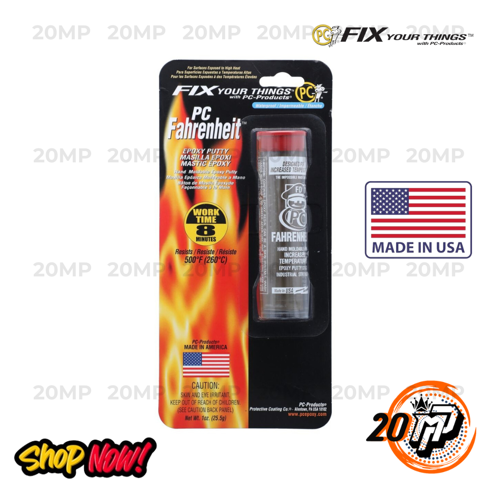 

Lem PC Fahrenheit Epoxy Putty Lem Anti Panas USA
