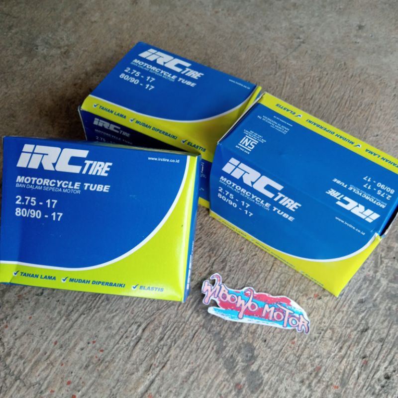 BAN DALAM IRC 275 RING 17 ORIGINAL