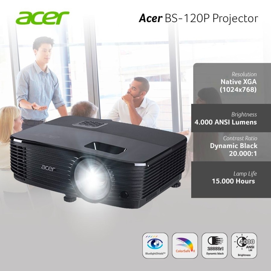 Proyektor ACER BS-120 / BS120 - XGA - DLP - 4000 LUMENS