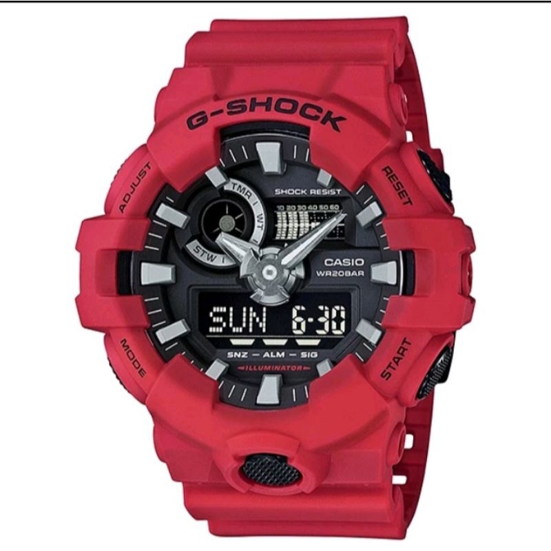 jam tangan original GA-700-4ADR G-Shock