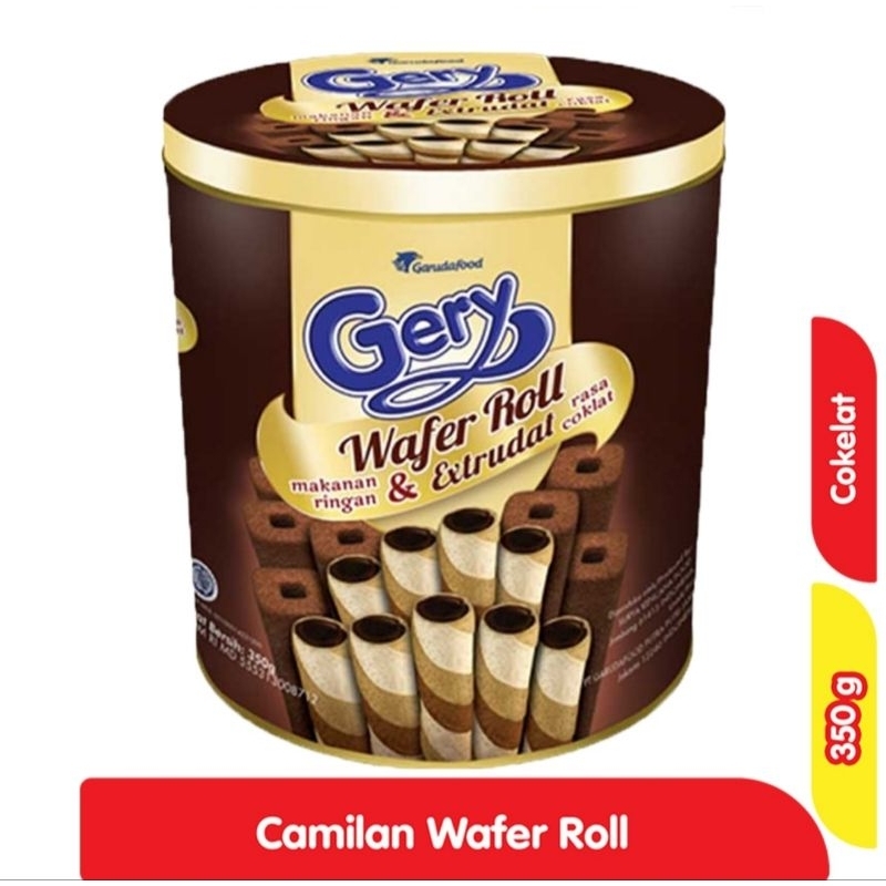 

Gery Wafer Roll Chocolate 350gr