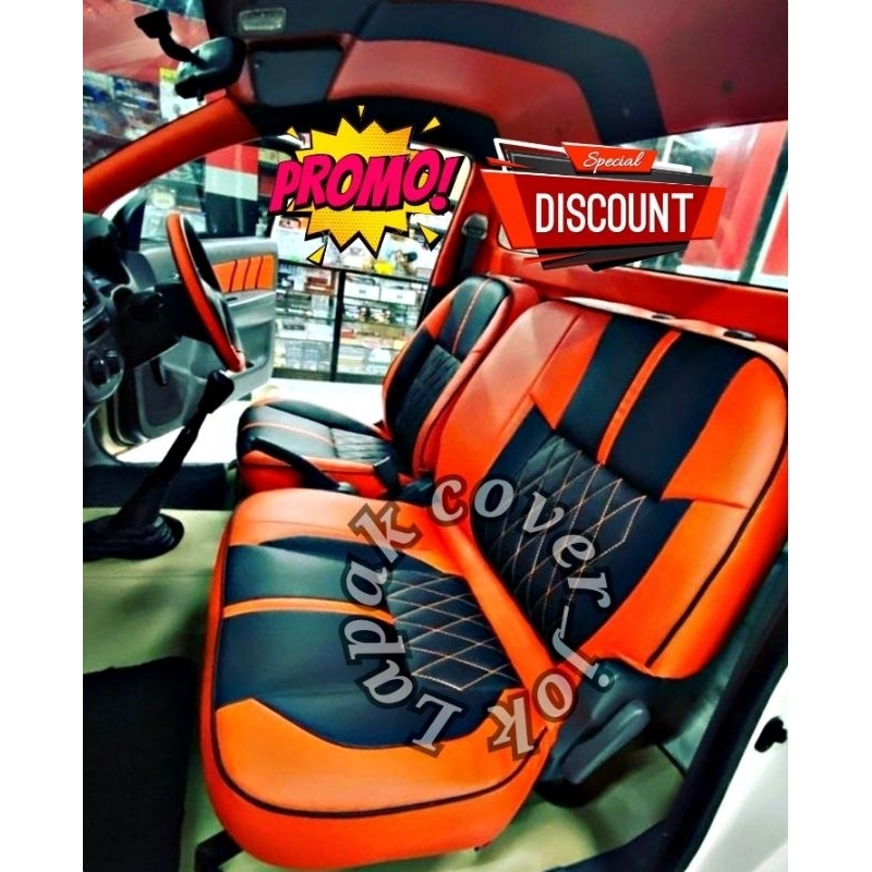 sarung jok mobil new carry pick up tayo / sarung jok mobil grand max pick up / sarung jok mobil l300