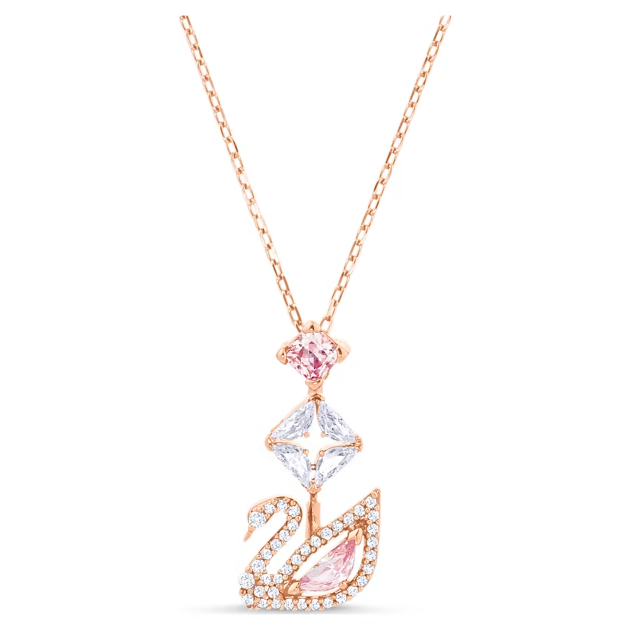 Swarovski Dazzling Swan Y Necklace