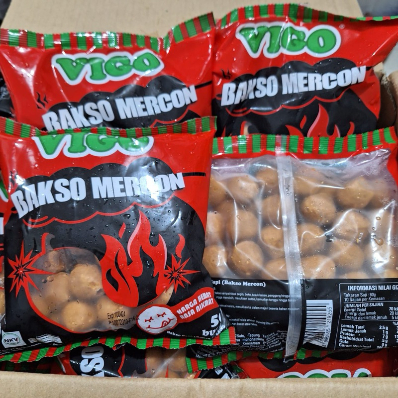 

Vigo bakso mercon isi 50