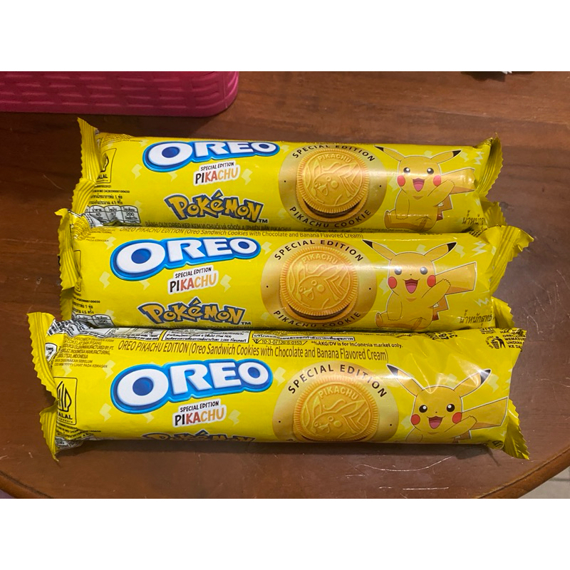 

OREO POKEMON PIKACHU SPECIAL EDITION.