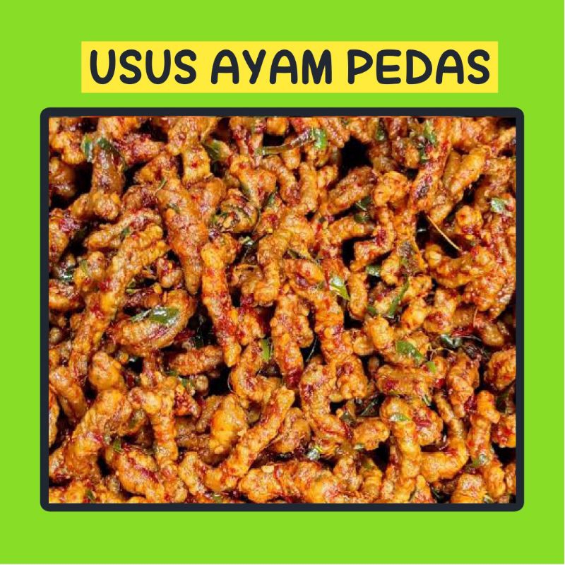 

Usus Ayam 500g Usus Ayam Pedas Daun Jeruk