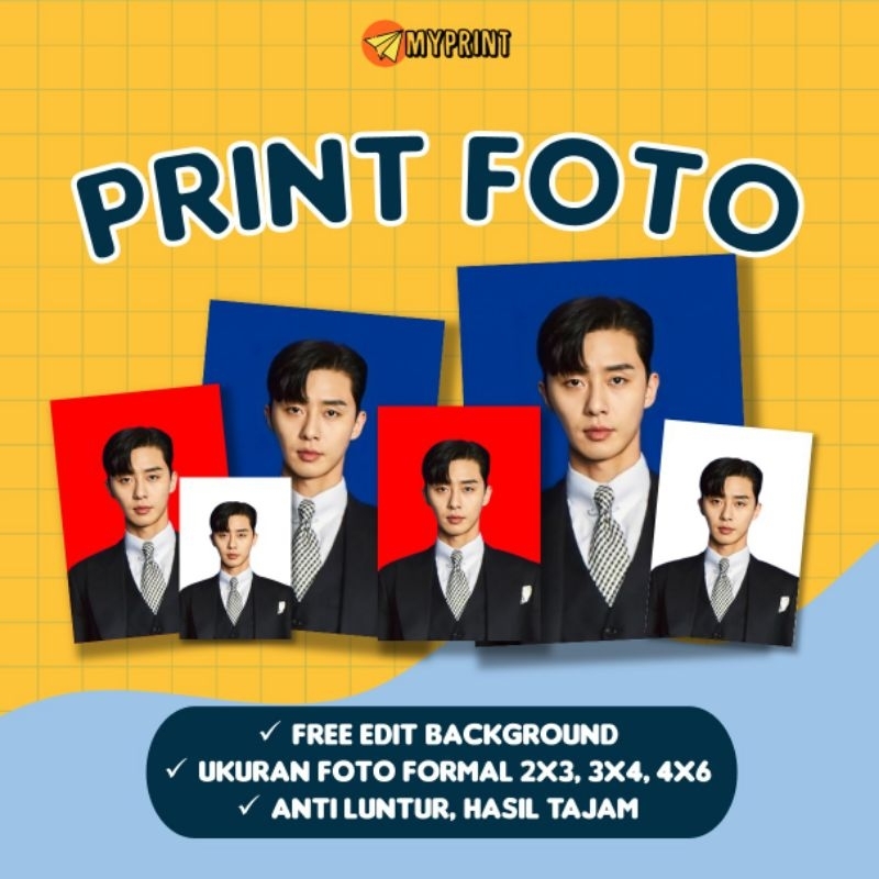 CETAK FOTO FORMAL 2x3, 3x4, 4x6 FREE EDIT/ PRINT FOTO/ PRINT FOTO LAMARAN KERJA / CETAK FOTO HITAM P