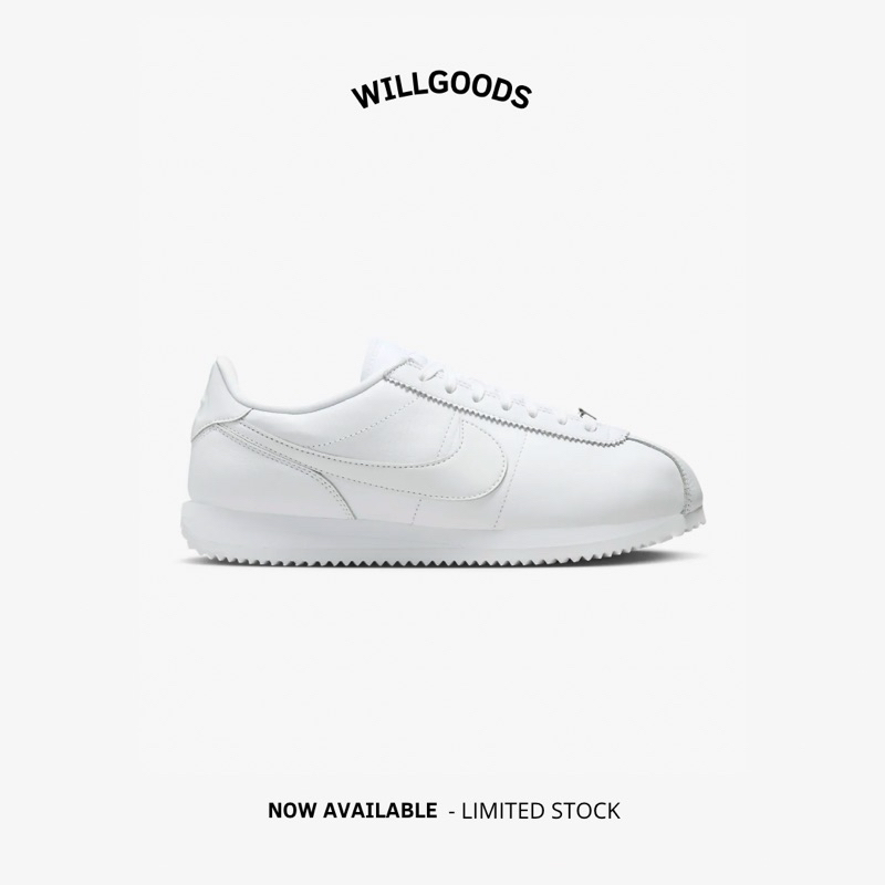 Nike Cortez PRM White Women Original Resmi BNIB