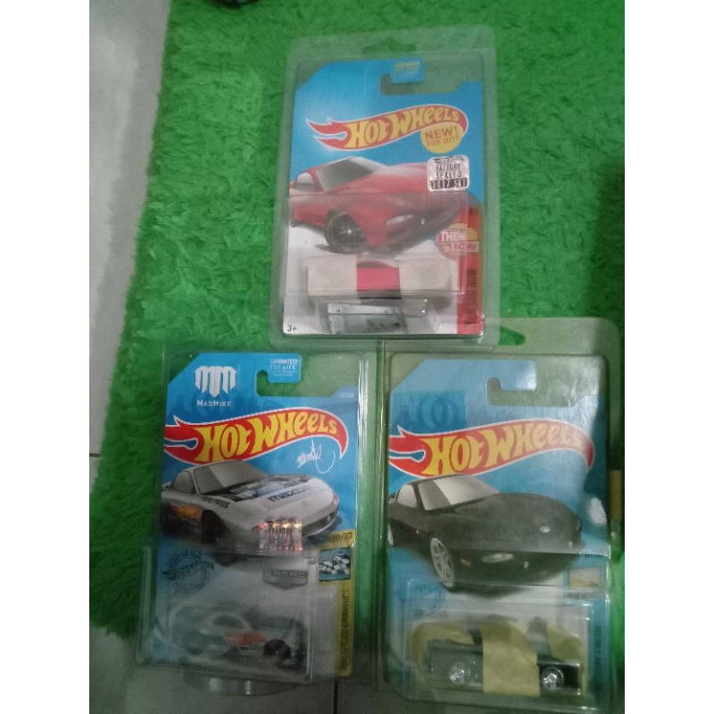 HOTWHEELS 95 MAZDA RX-7 KMART+ZAMAC