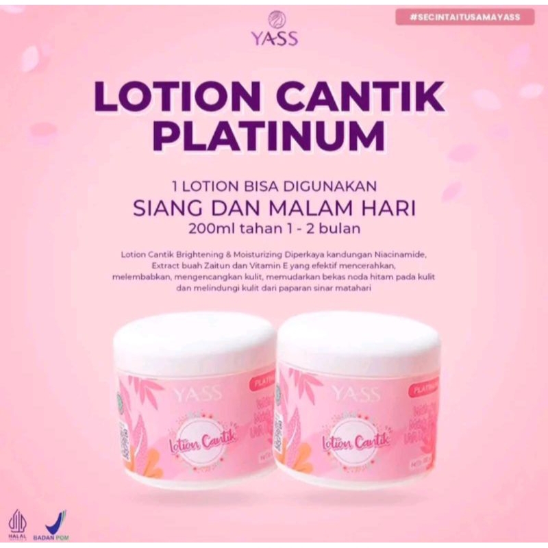YASS Lotion Cantik Platinum