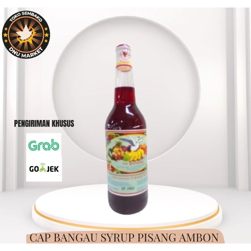 

CAP BANGAU SYRUP PISANG AMBON BOTOL | (1PCS) | 620mL