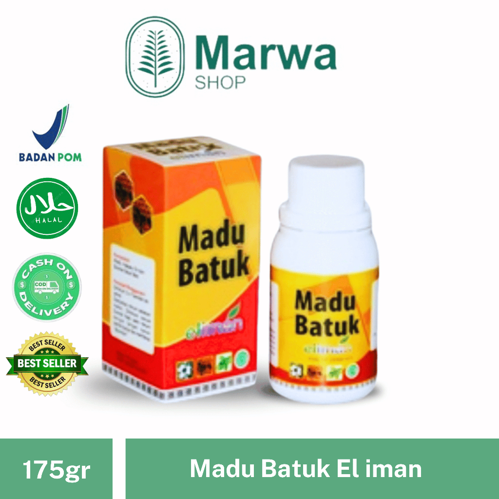 

Madu Batuk El iman Meredakan Batuk 175gr