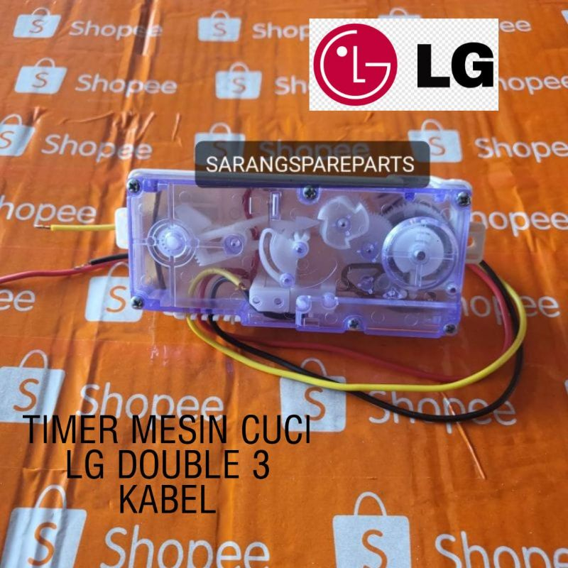TIMER MESIN CUCI LG DOUBLE 3 CABLE / TIMER MESIN CUCI LG DOBEL 3 KABEL