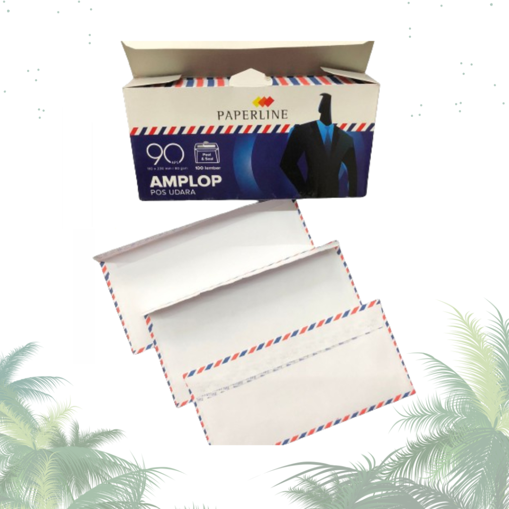 

AMPLOP PUTIH /AMPLOP PAPERLINE / AMPLOP 90 APS UK 110 X 230 mm (PCS)