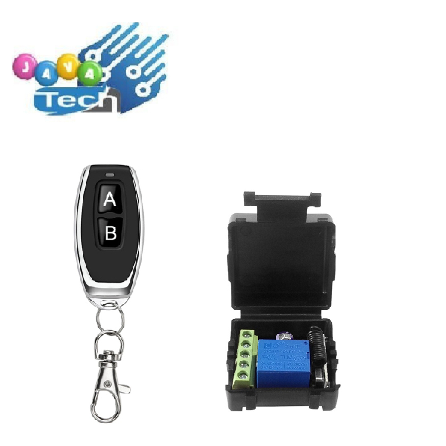 Modul Kontrol Relay 1ch 433MHz DC 12V 10A Remote Control Switch