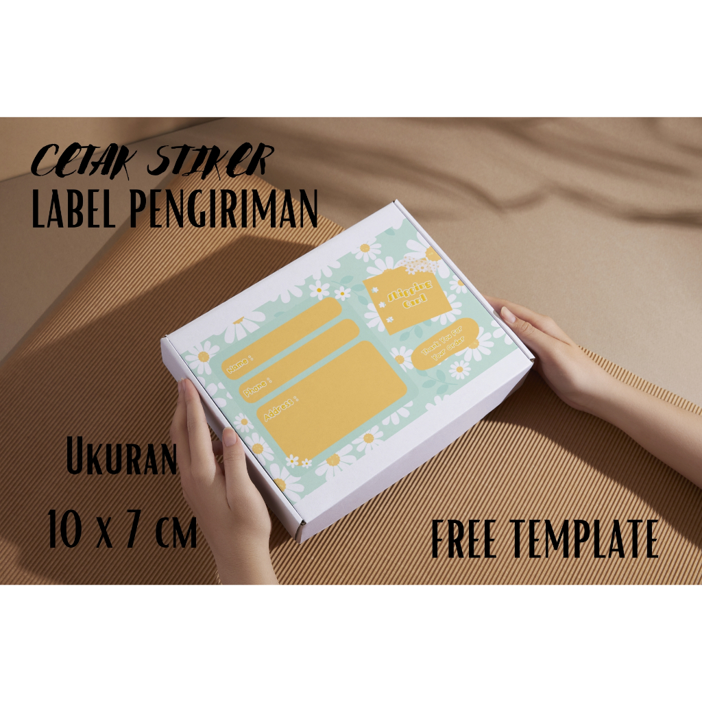 

CETAK STIKER LABEL ONLINE SHOP PENGIRIMAN TERMURAH