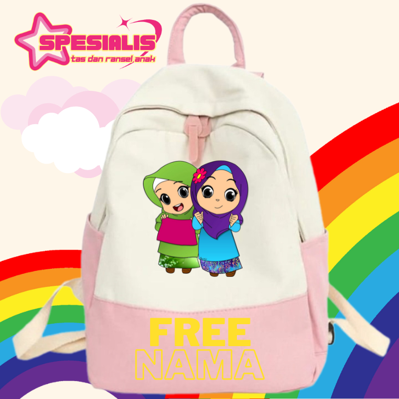 TAS RANSEL ANAK SEKOLAH KARAKTER MUSLIMAH MUSLIM