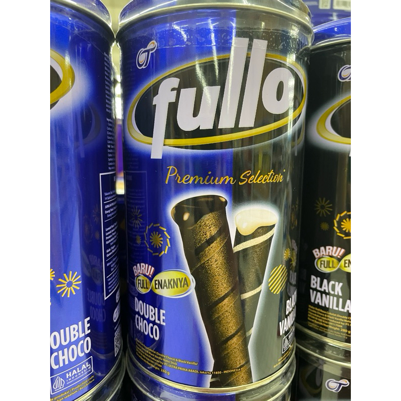 

fullo wafer roll premium selection 280g black vanilla