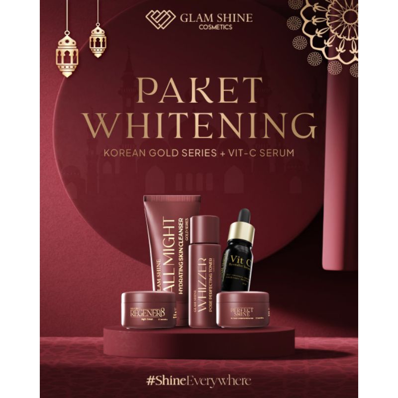 Glamshine Paket Whitening Korea Series Skincare Glamshineofficial Glameshine Glamshine Skincare