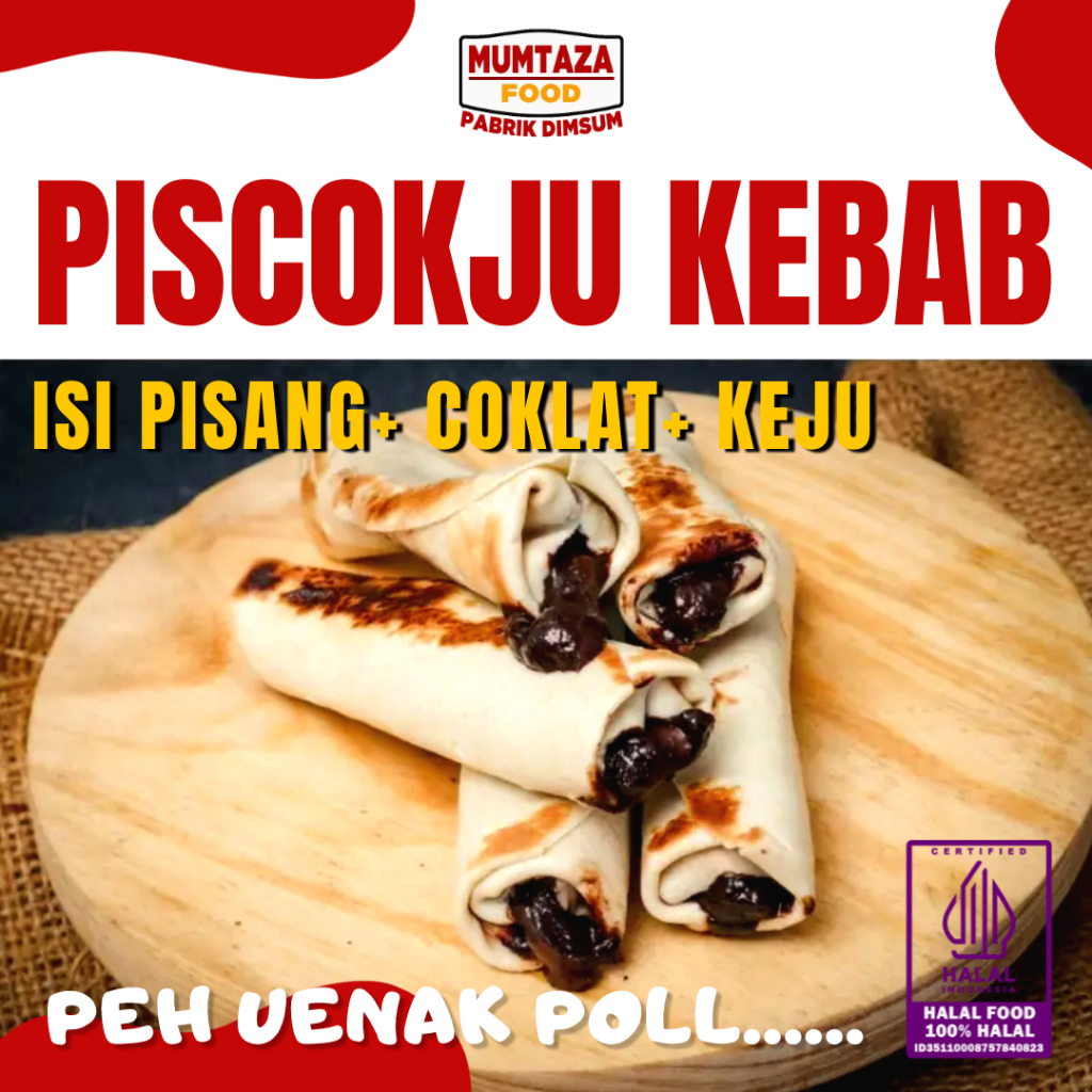 

PISCOKJU KEBAB MINI ISI PISANG+COKLAT+KEJU KEDIRI RAYA