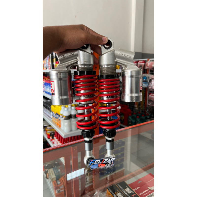 Shock skok rcb sb 2 merah silver