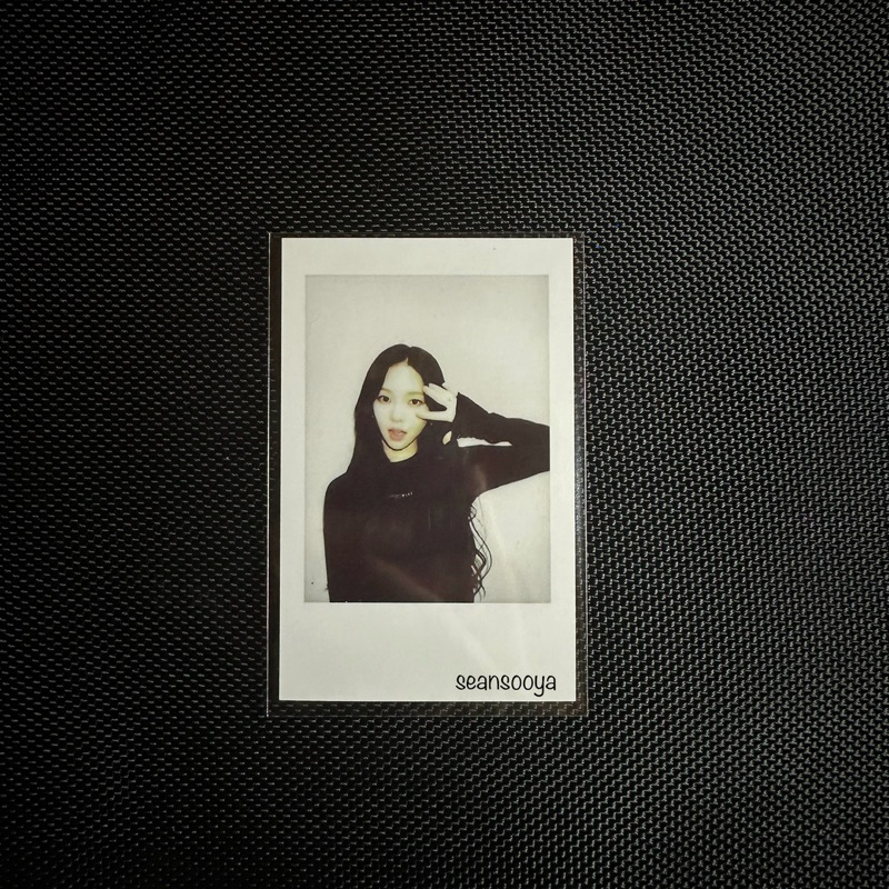 OFFICIAL PHOTOCARD POLA KMS KARINA DRAMA AESPA PC POLAROID