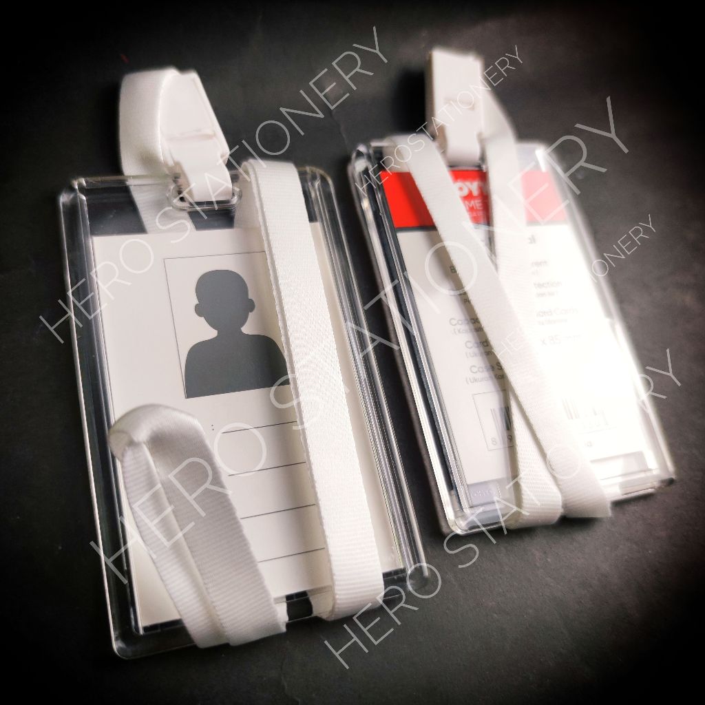 

Joyko acrylic name tag label nama akrilik transparan NT-82