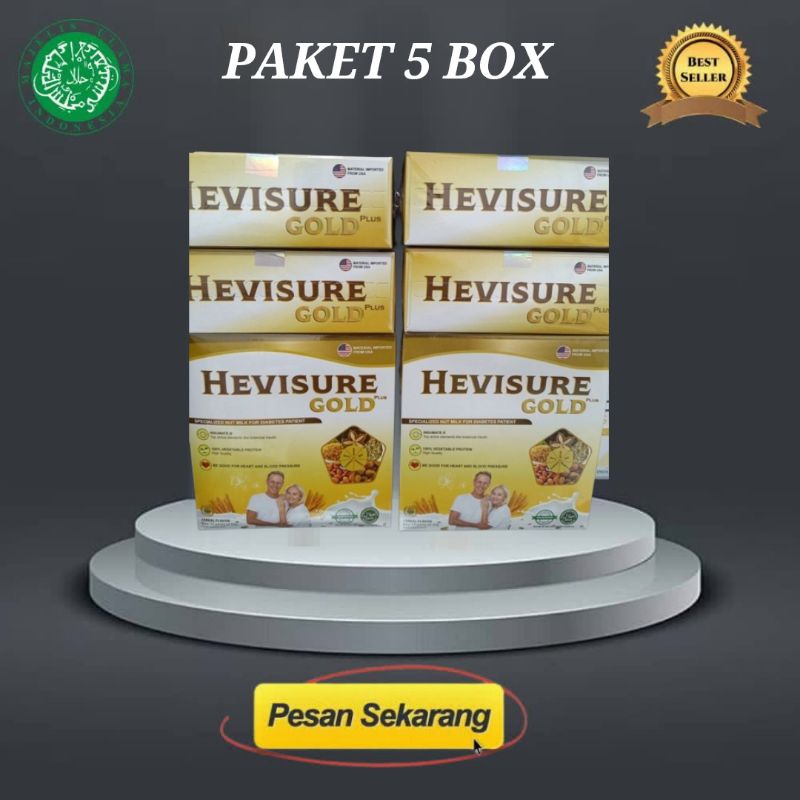 

HEVISURE GOLD MILK SUSU OBAT DIABETES KENCING MANIS INSULIN PANKREAS 12 SACHET