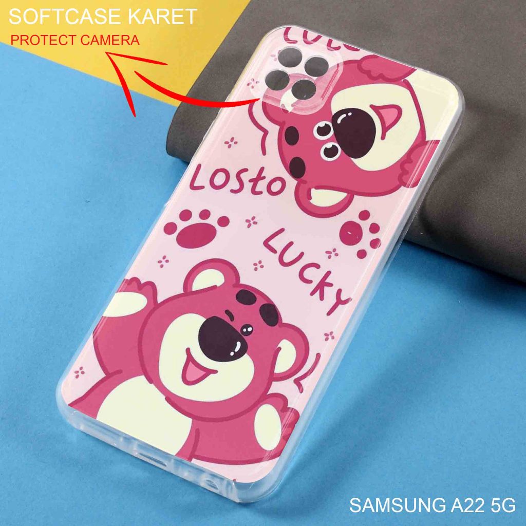 Casing Samsung A22 5G Terbaru - Case Samsung A22 5G - Softcase Samsung A22 - Clear Case Samsung A22 