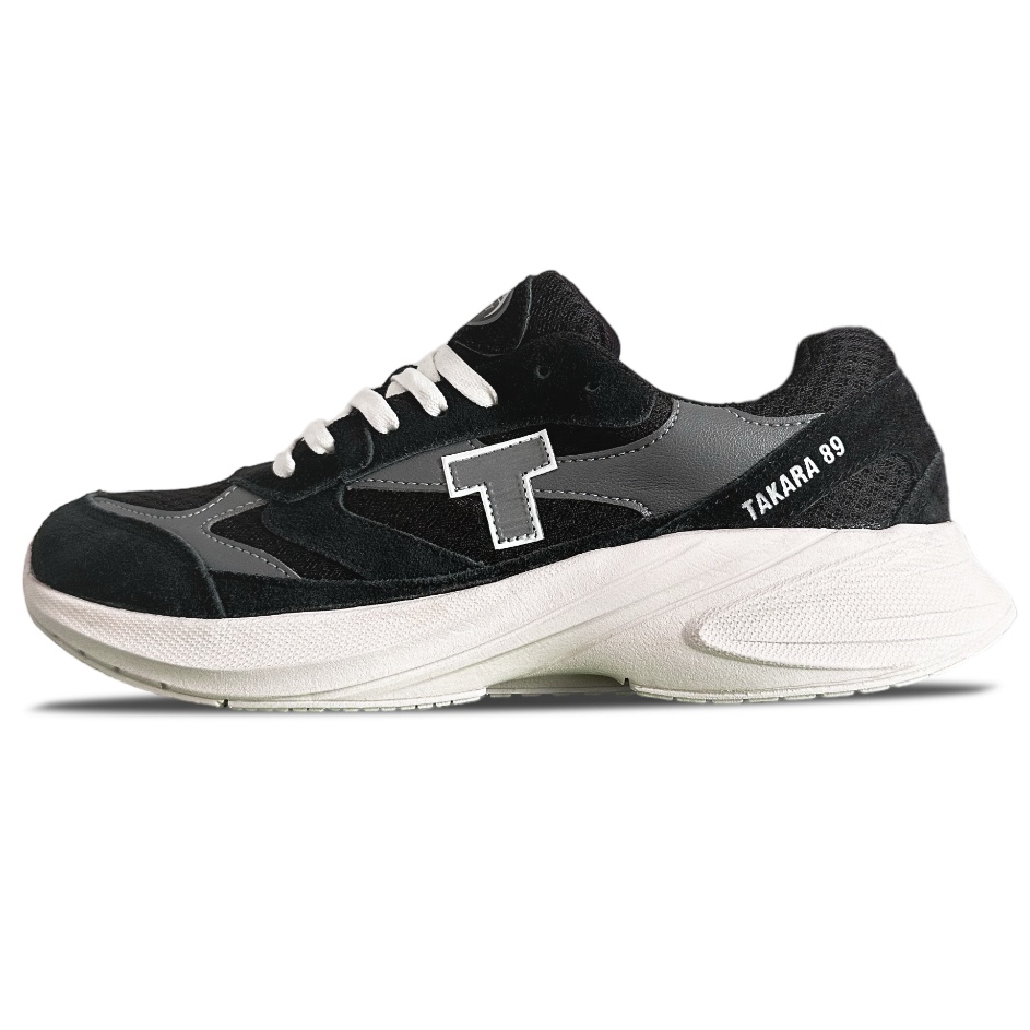New CodeC7o2N Thunderbear  Sepatu Sneakers Takara 89 Black Marryn